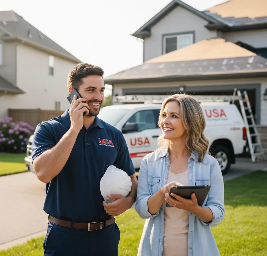 USA Roof Repair Experts customer support in Granite Quarry
