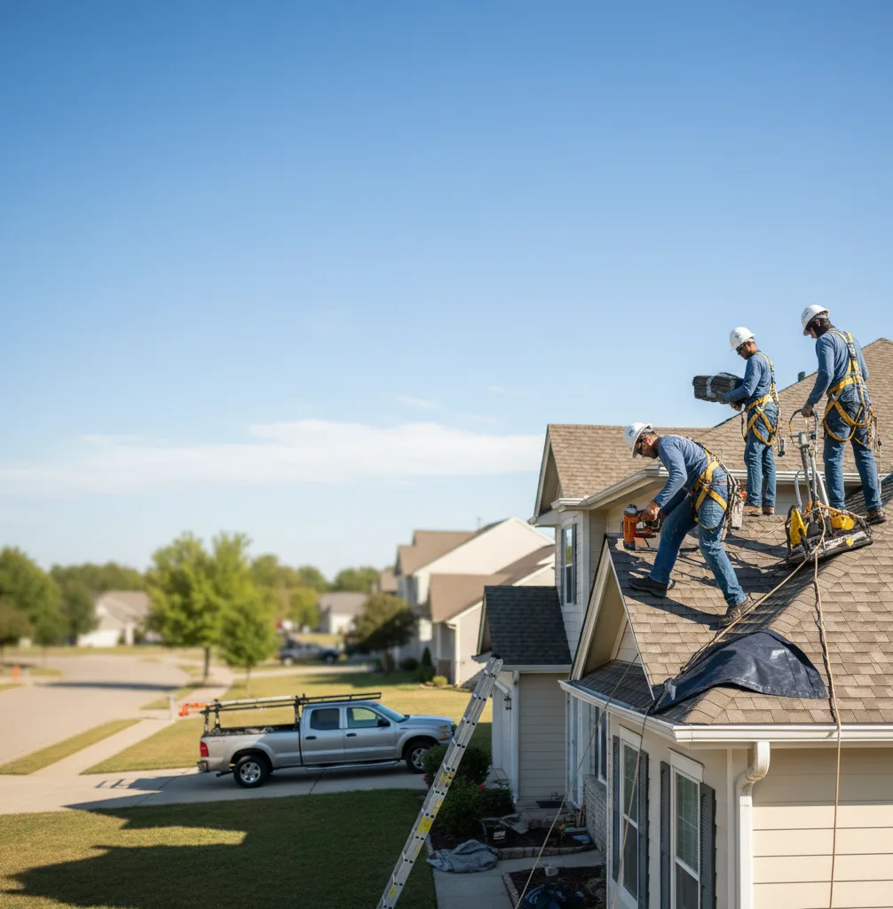 Roof Repair in Granite Quarry